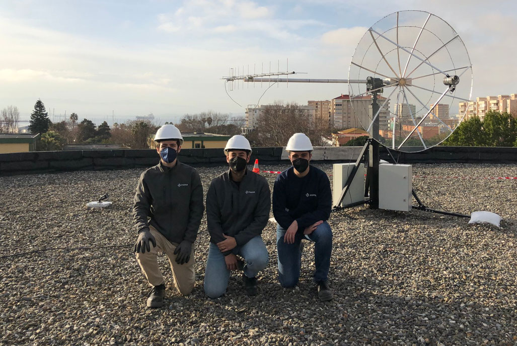 WISeKey completes the installation, in La Línea de la Concepción, of the first WISeSATS satellite station in cooperation with FOSSA Systems